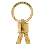 ボッテガ ヴェネタ ゴールドキーリングのBOTTEGA VENETA刻印リング